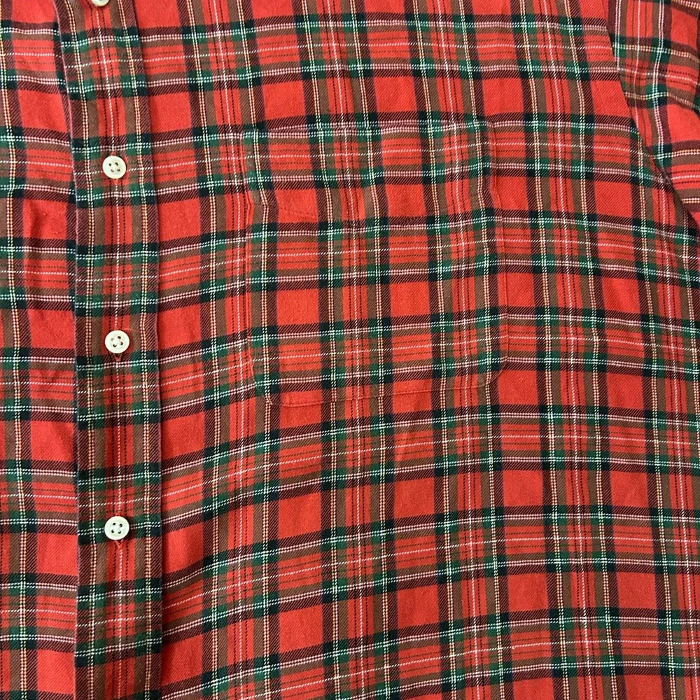 Vintage Lauren Ralph Lauren the Blake red plaid button down - Picture 4 of 11